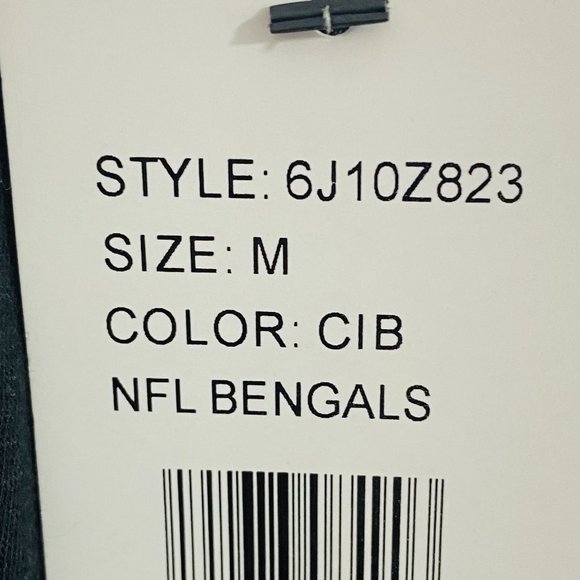 Rare Cincinnati Bengals Team Apparel Top - M - NWT - Picture 6 of 6